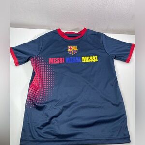FC Barcelona Soccer Shirt Jersey Lionel Messi  Youth Large